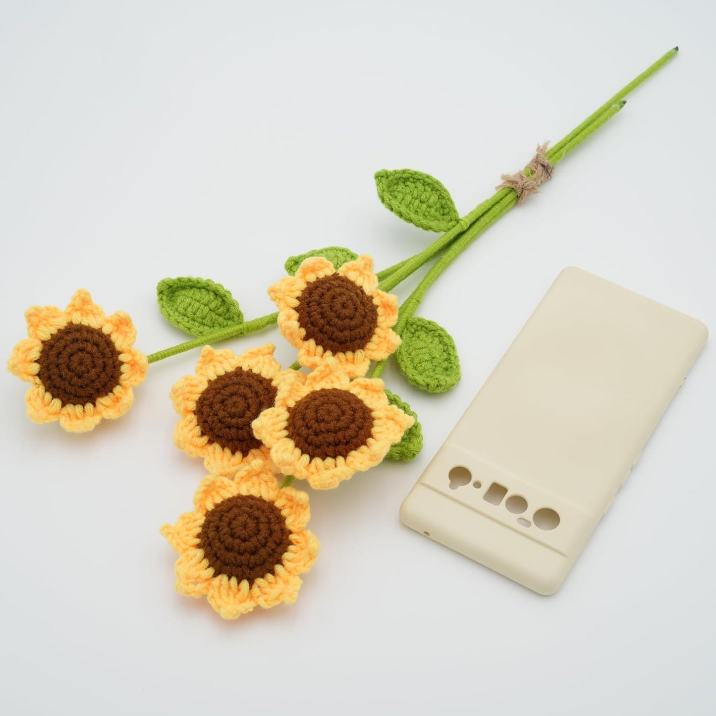 Crochet Flower, 100% Handmade | Sunflower