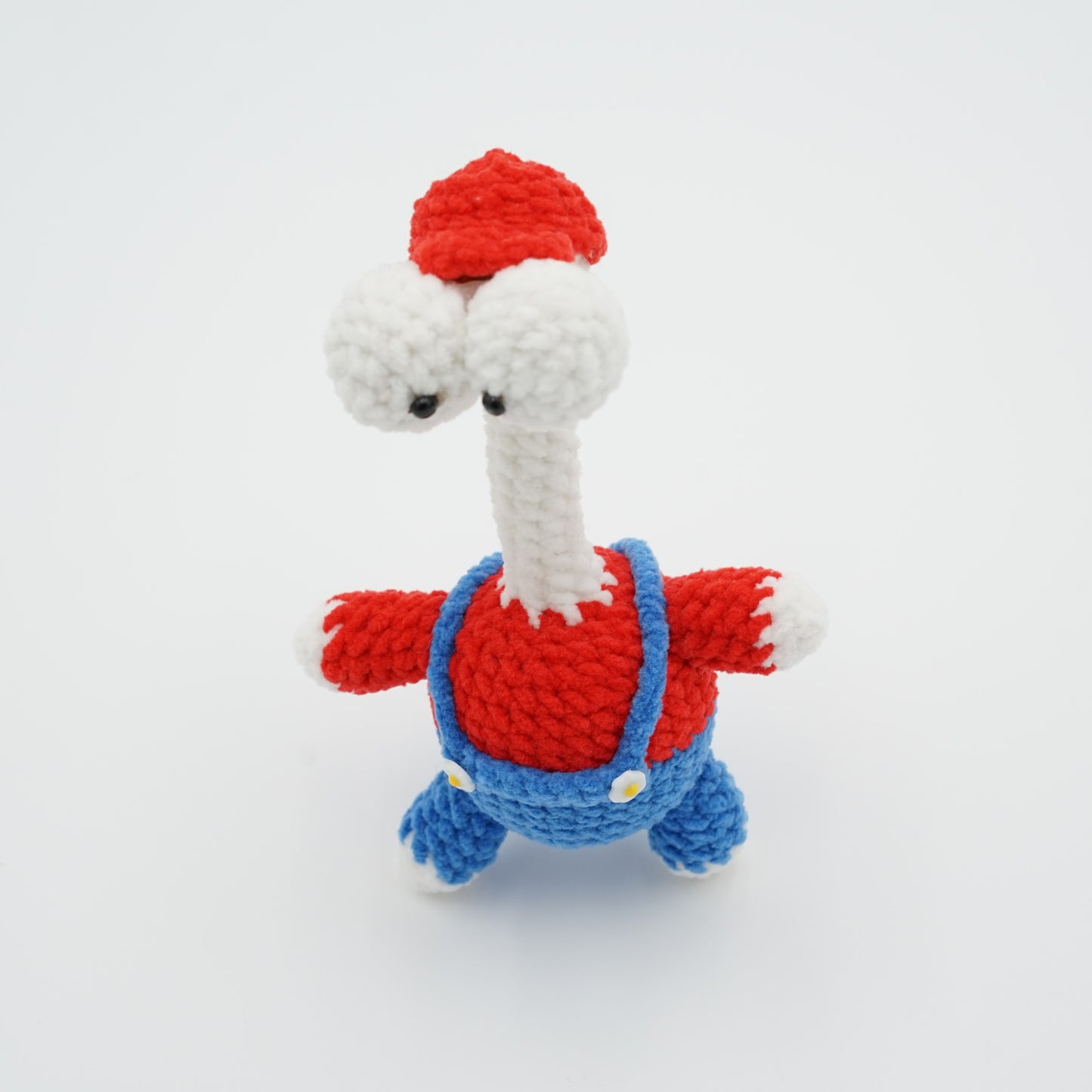 Handmade Crochet Cuckoo Chicken, Hand-Knitted with Cotton Yarn