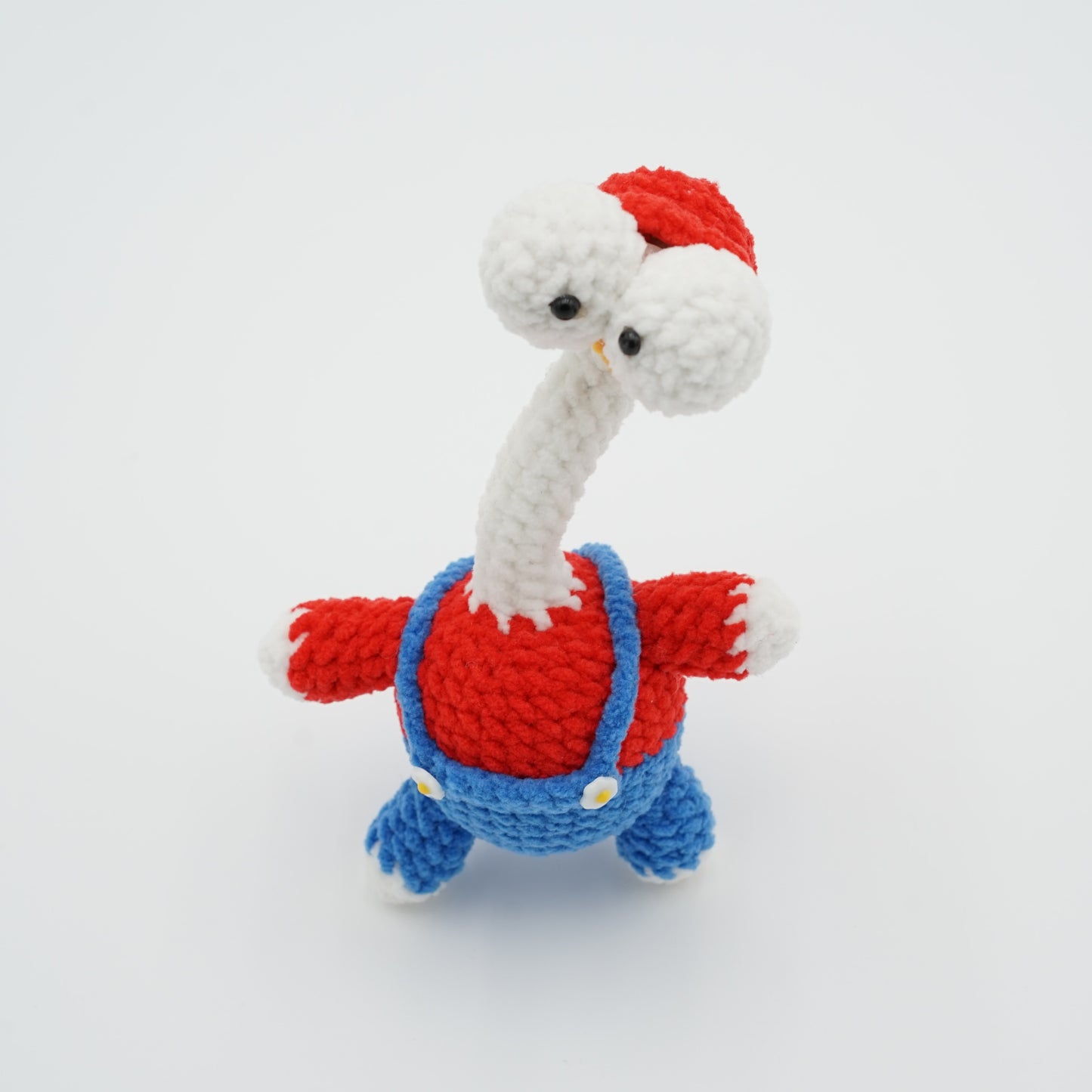 Handmade Crochet Cuckoo Chicken, Hand-Knitted with Cotton Yarn