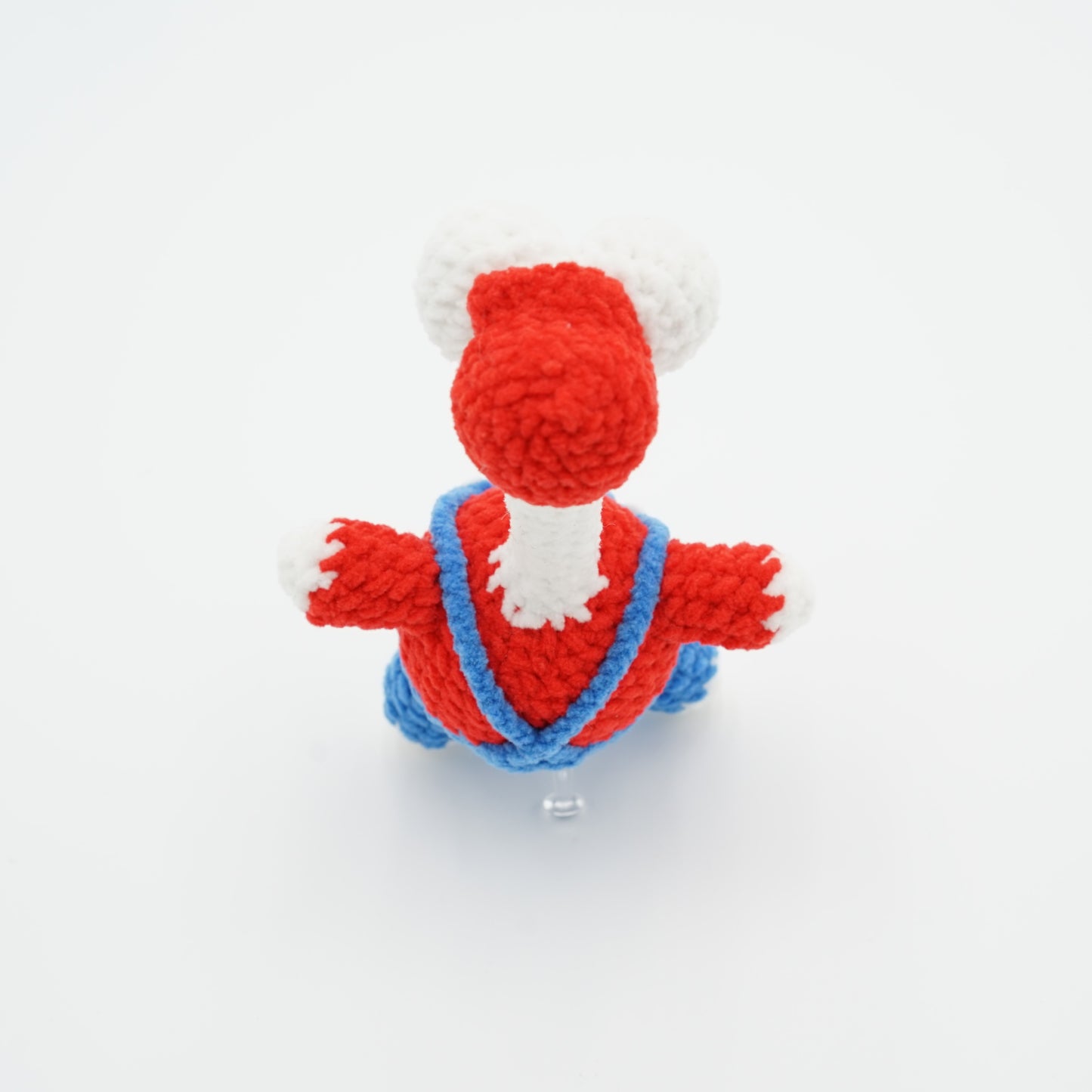 Handmade Crochet Cuckoo Chicken, Hand-Knitted with Cotton Yarn