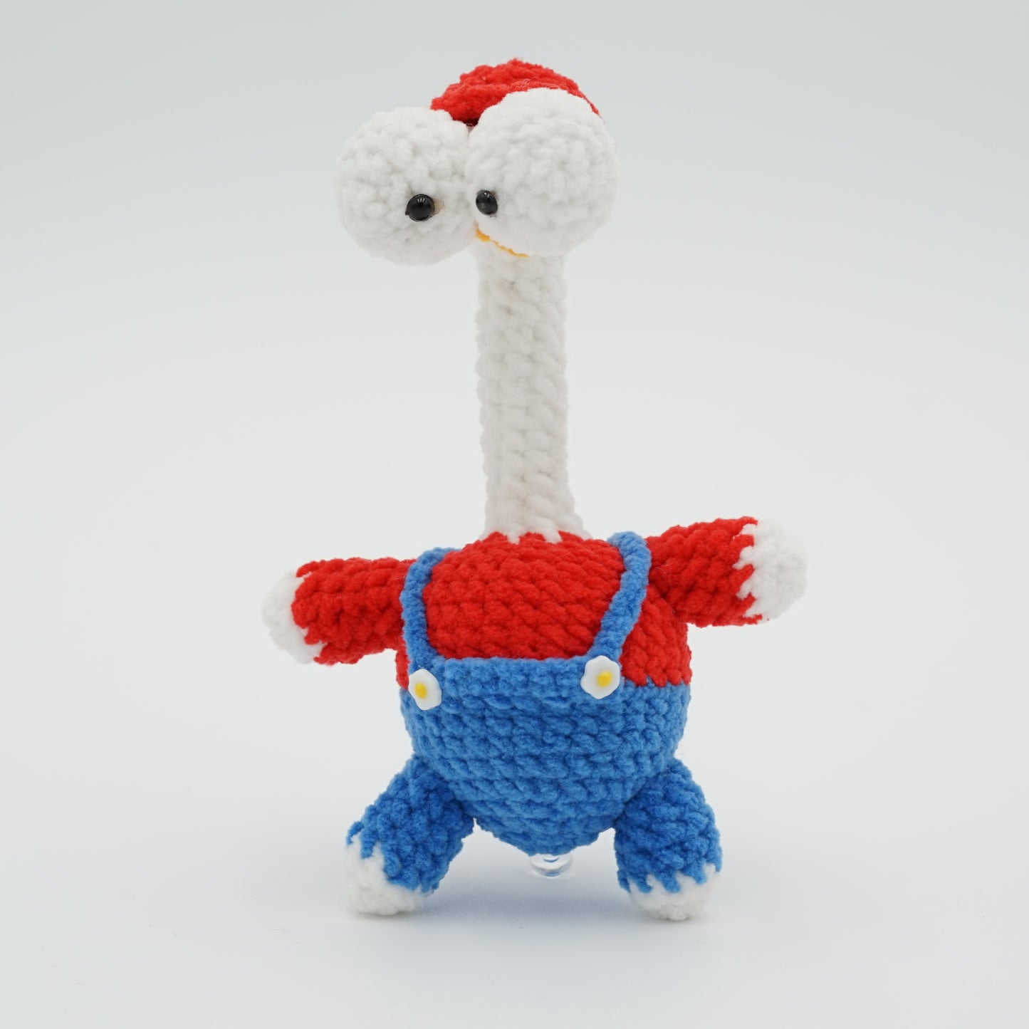 Handmade Crochet Cuckoo Chicken, Hand-Knitted with Cotton Yarn