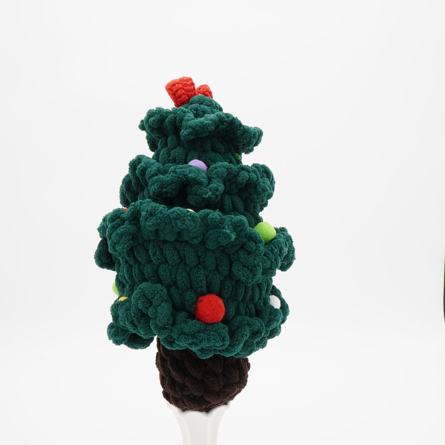 Handmade Crochet Christmas Tree, Hand-Knitted with Cotton Yarn