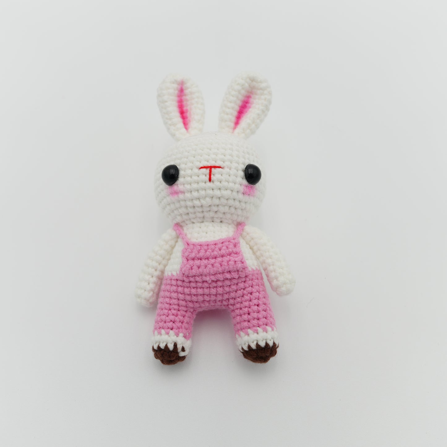 Handmade Crochet Bunny, Hand-Knitted with Cotton Yarn