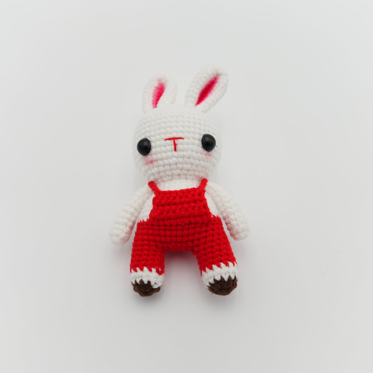 Handmade Crochet Bunny, Hand-Knitted with Cotton Yarn