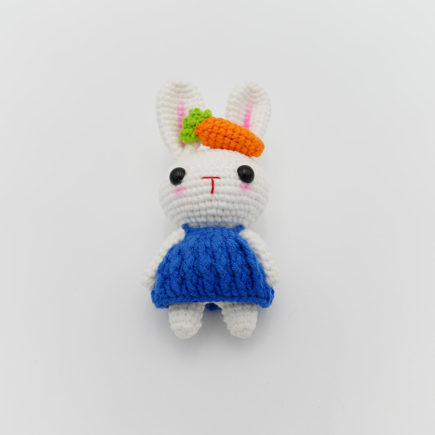 Handmade Crochet Bunny, Hand-Knitted with Cotton Yarn