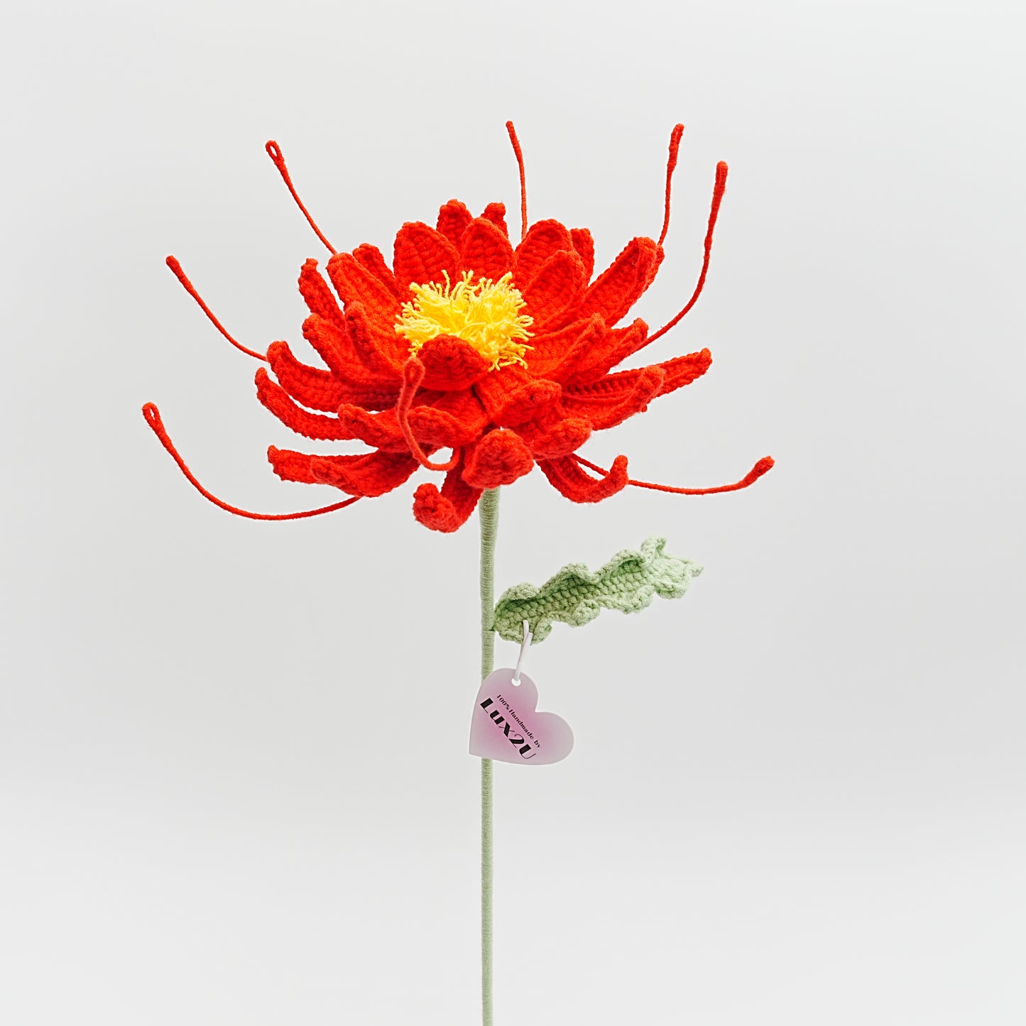spider lily crochet Crochet Flower, Spider Lily, 100% Handmade, Hand-Knitted with 100% Cot – lux2u.art