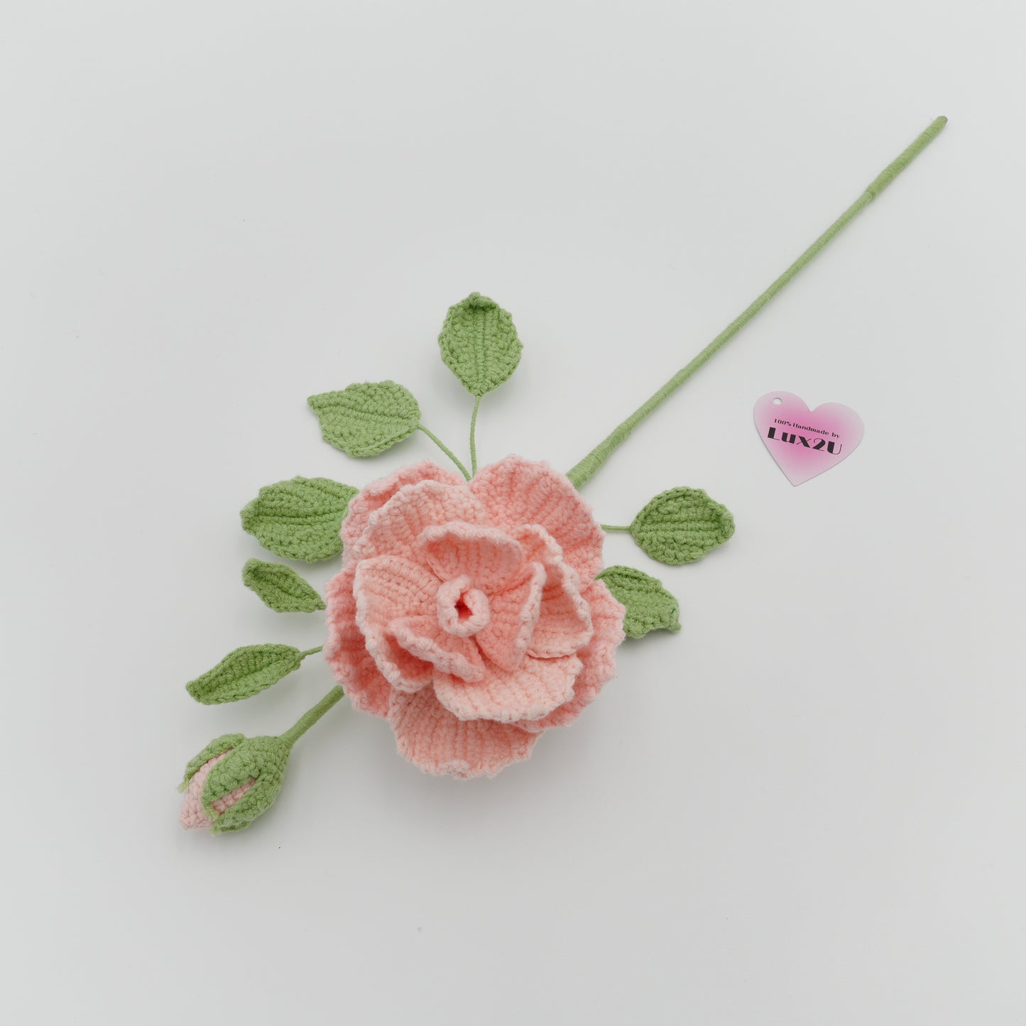 Crochet Flower, Hibiscus Mutabilis, 100% Handmade, Hand-Knitted with 100% Cotton