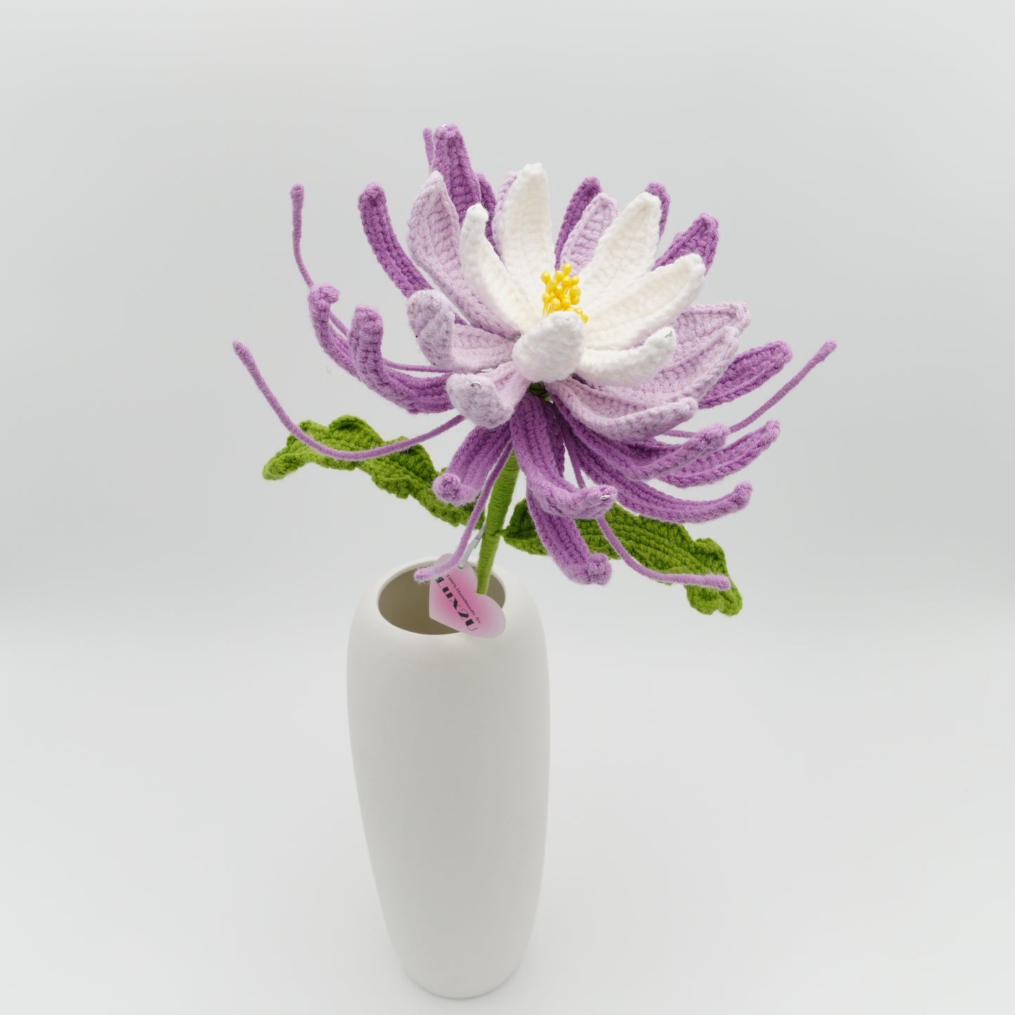 crochet spider lily Crochet Flower, Spider Lily, 100% Handmade, Hand-Knitted with 100% Cotton