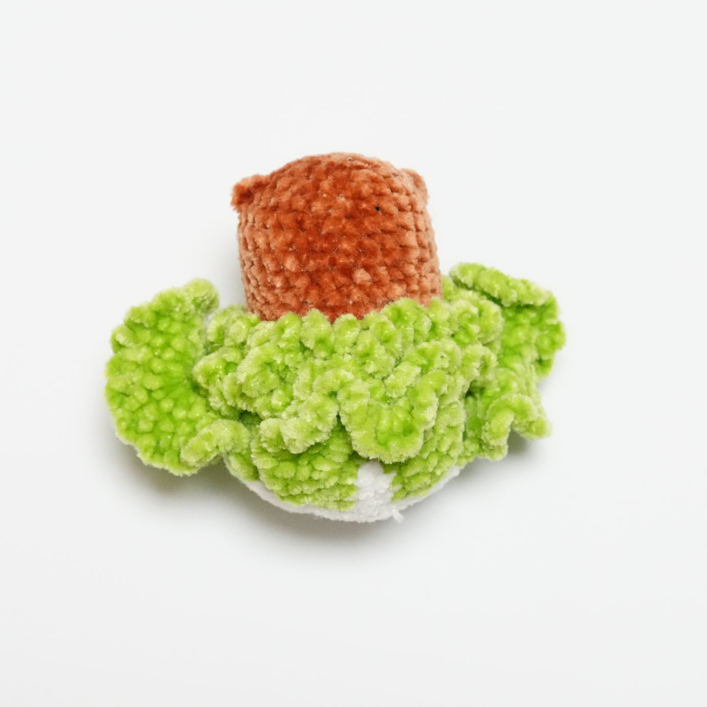 Handmade Crochet Capybara in Cabbage / Capybara in Banana