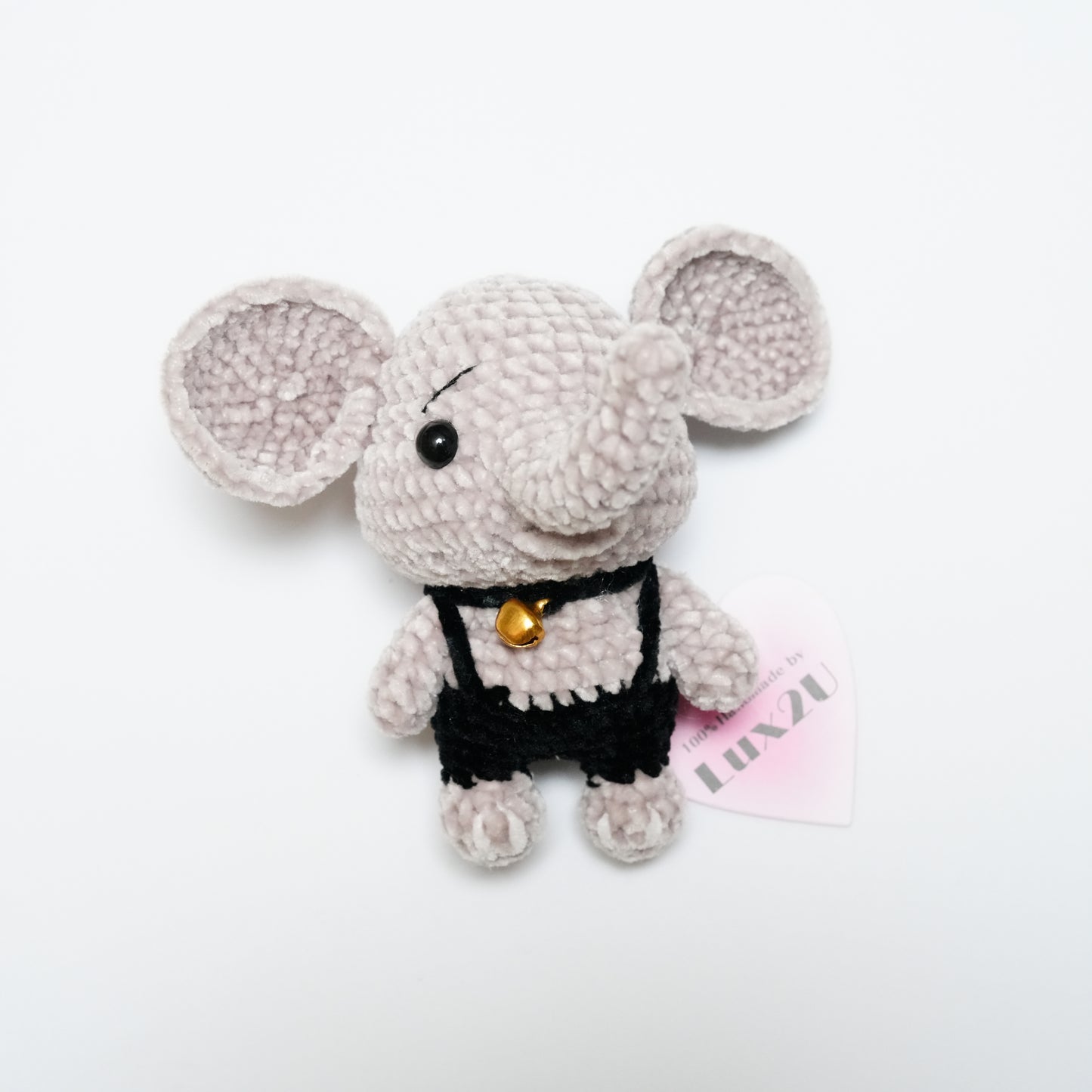 Handmade Crochet Toy Elephant