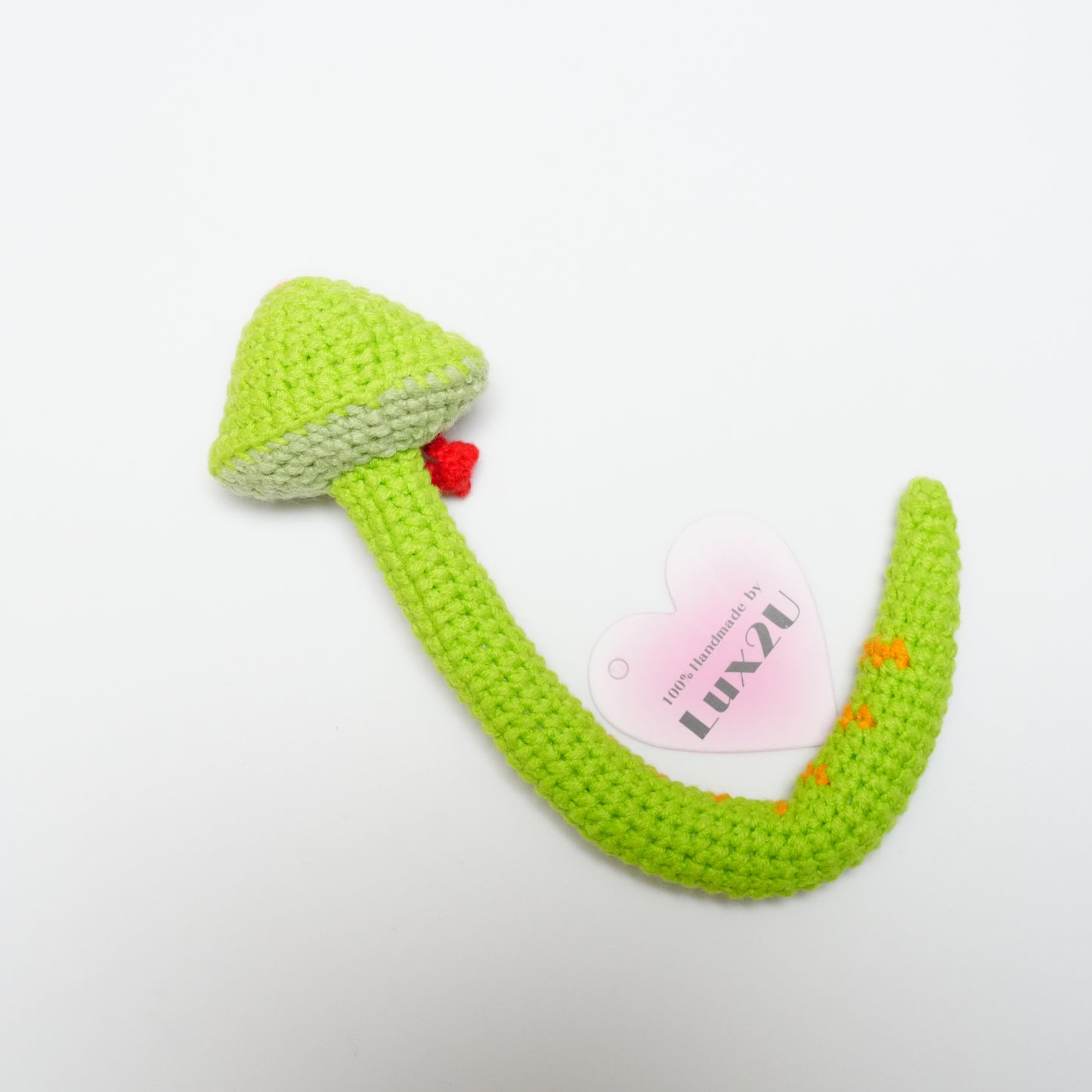 Handmade Crochet Toy Snake