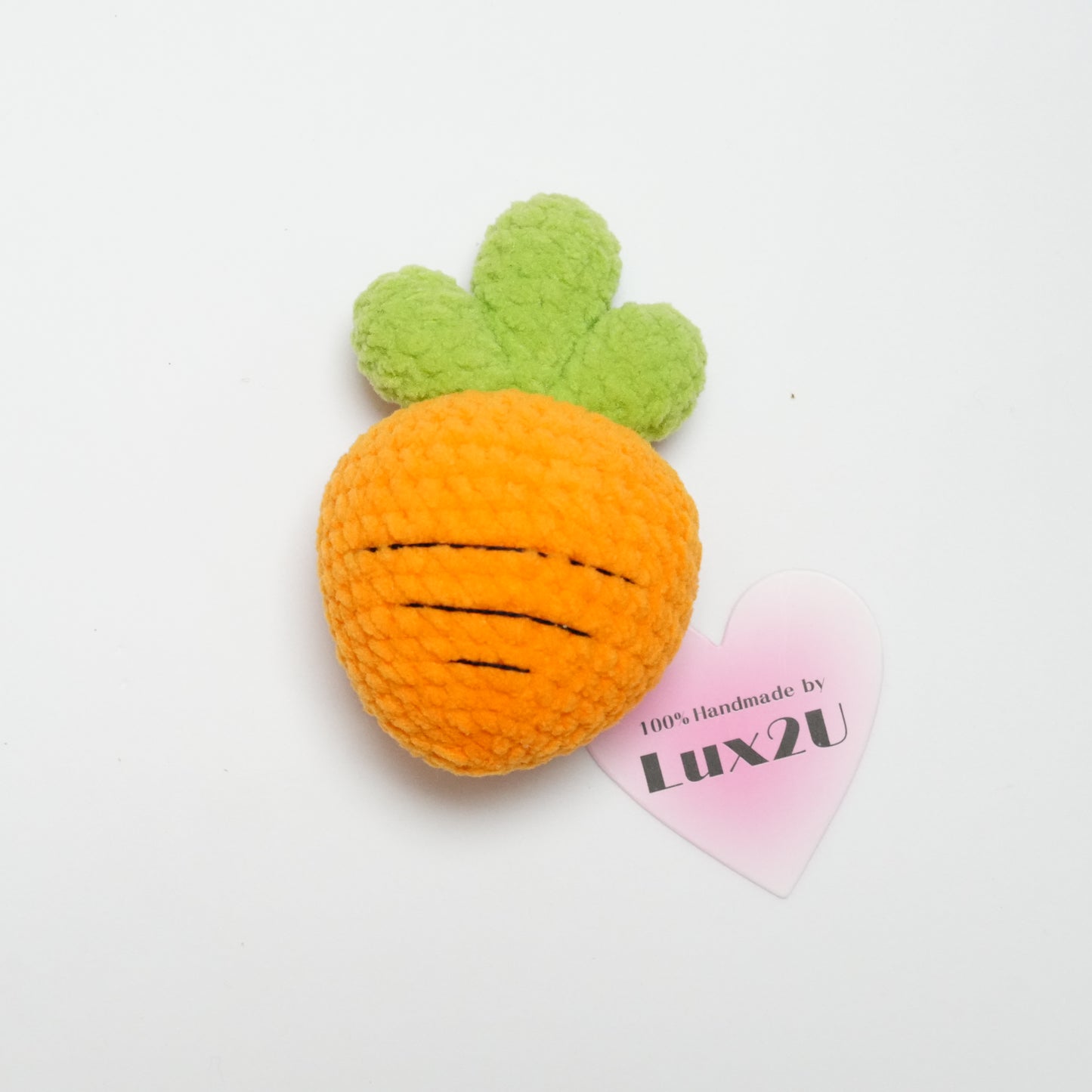 Handmade Crochet Baby Carrot