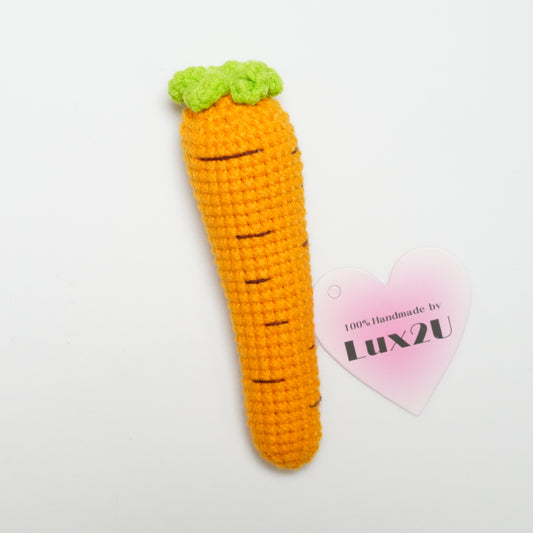 Handmade Crochet Thin Carrot