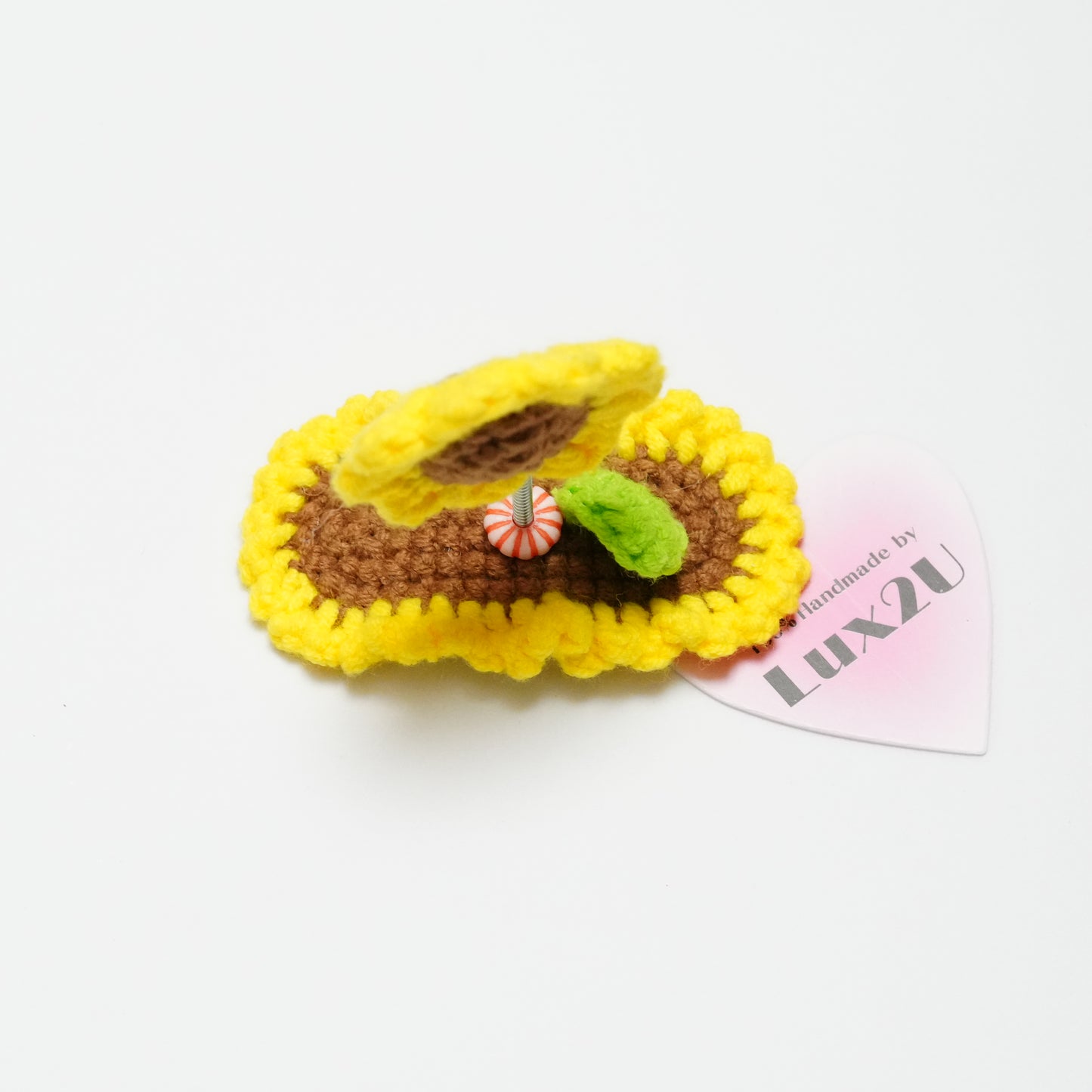 Handmade Crochet 3D Hair Clips