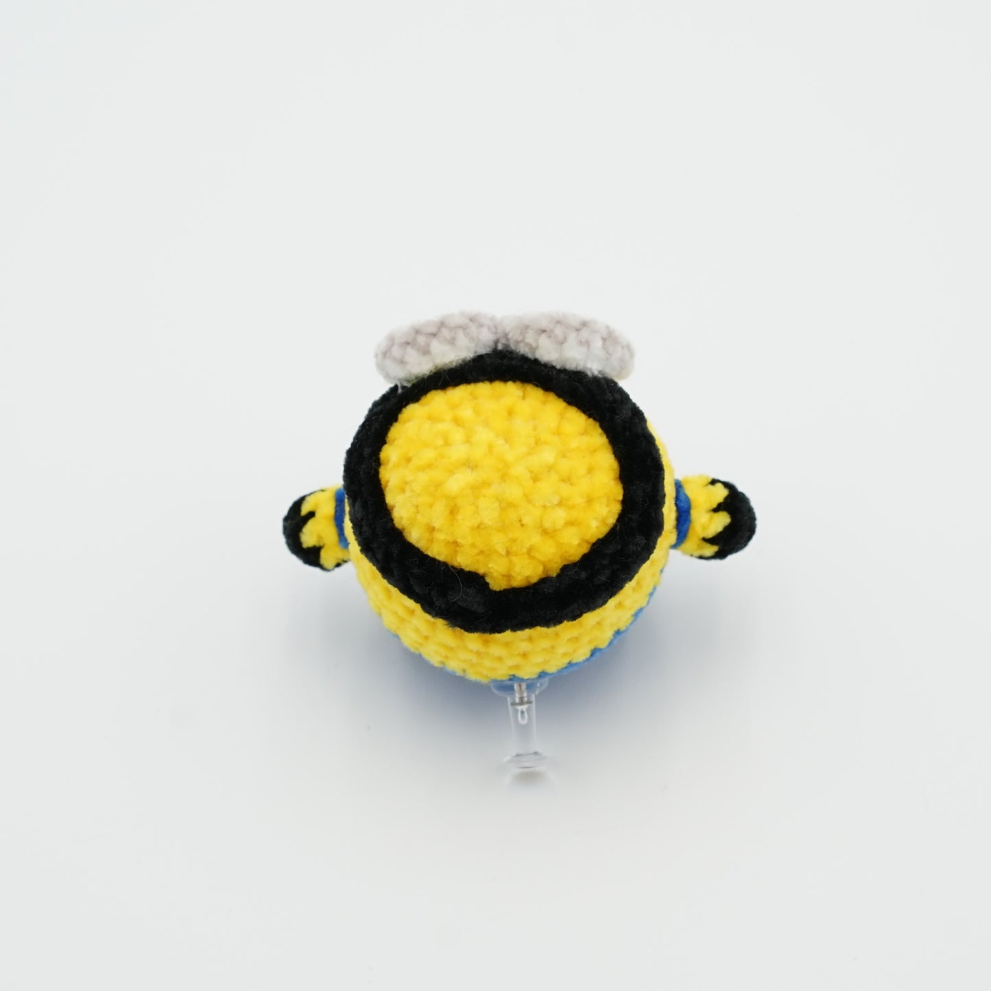 Handmade Crochet Small Minion Bob, Hand-Knitted with Cotton Yarn